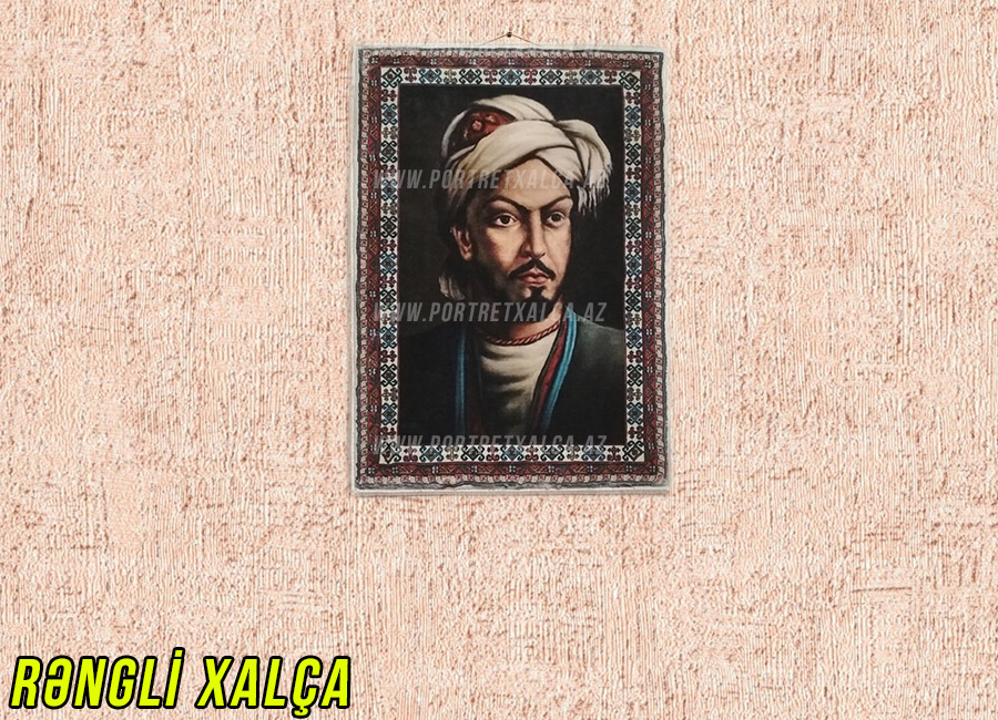 Portret rengli xalca 13